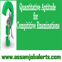 Quantitative aptitude test in Competitive examimantions