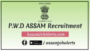 Executive Engineer P.W.D Recruitment For Junior Assistant