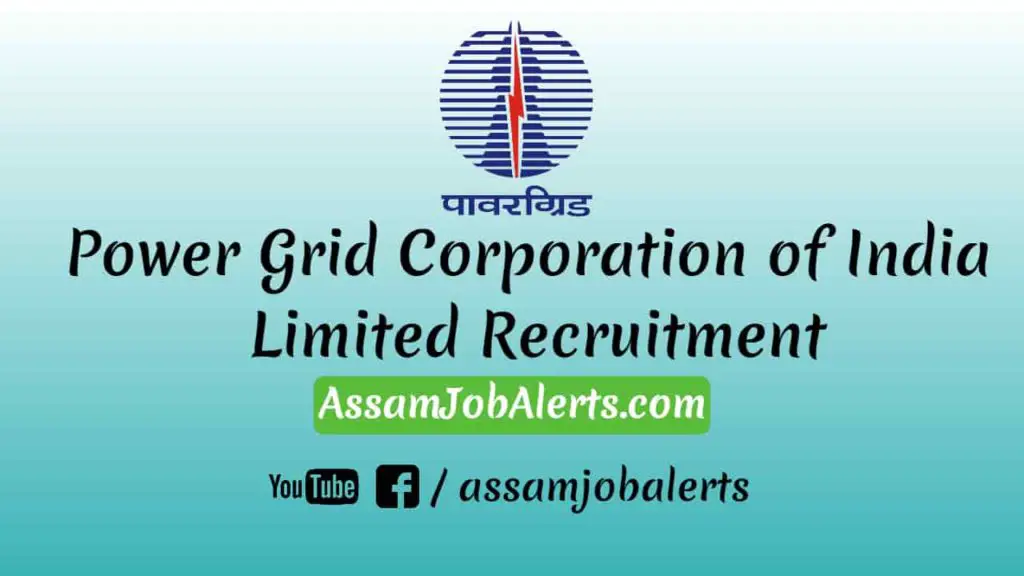 Power Grid Corporation Of India Limited Recruitment 2017 Archives