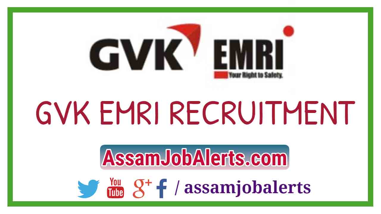 Gvk Emergency Management And Research Institute Assam Recruitment
