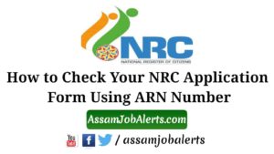 How to Check Your NRC Application Form Using ARN Number