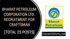 Bharat Petroleum Corporation Ltd. Recruitment for Craftsman