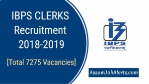 IBPS CRP CLERKS-VIII Recruitment 2018-2019