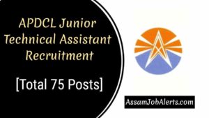 APDCL Junior Technical Assistant Recruitment 2018