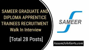SAMEER Graduate And Diploma Apprentice Trainees Recruitment 2018