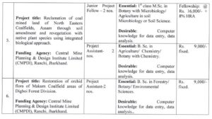 Rain Forest Research Institute (RFRI), Jorhat Recruitment For JRF, Field Assistant and Project Assistant