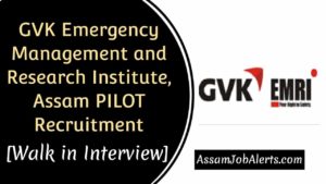 GVK Emergency Management and Research Institute, Assam PILOT Recruitment