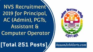 NVS Recruitment 2019