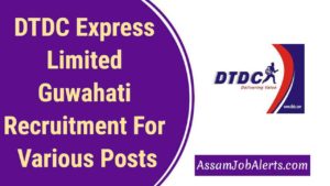 DTDC Express Limited Guwahati Recruitment For Various Posts
