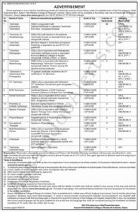 Official Notification for Assam Hills Medical College & Research Institute Diphu Recruitment