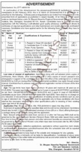 BHRG Film and Television Institute Changsari, Guwahati Recruitment 2019 