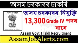 Assam Recruitment Grade IV Posts