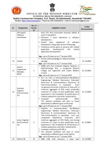 NHM Assam Recruitment 2023 For 153 Posts Assam Job Alert