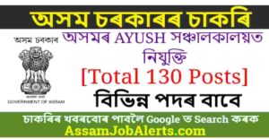 AYUSH Assam Recruitment