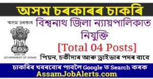 Biswanatha District Judiciary Recruitment