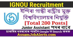 IGNOU Recruitment