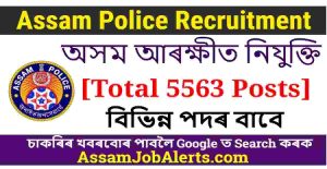 Assam Police Recruitment