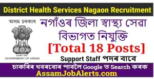District Health Services Nagaon Recruitment