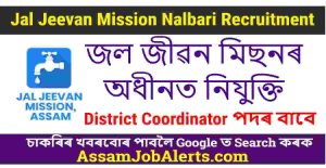 Jal Jeevan Mission Nalbari Recruitment