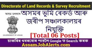 Directorate of Land Records & Survey Recruitment