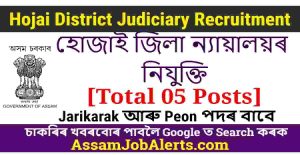 Hojai District Judiciary Recruitment 2024