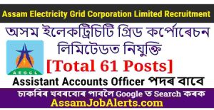 AEGCL Recruitment For AAO