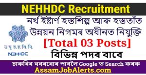 NEHHDC Recruitment
