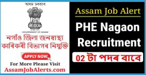 PHE Nagaon Recruitment