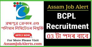 BCPL Recruitment 2025