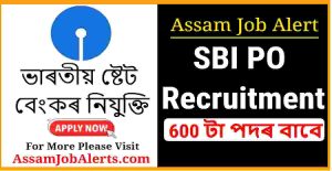 SBI PO Recruitment