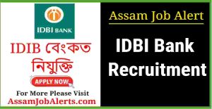 IDBI Bank Recruitment