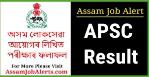 APSC Result