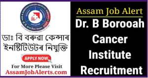 B Borooah Cancer Institute Recruitment