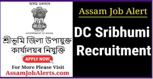 DC Sribhumi Recruitment