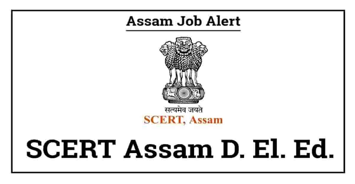 SCERT Assam D. El. Ed.