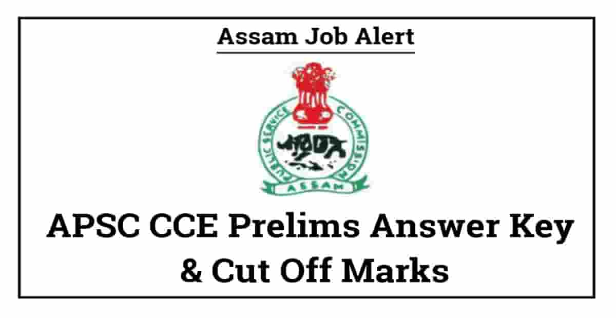 APSC CCE Prelims Answer Key
